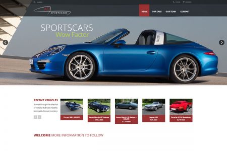 webdesign AD Sportscars