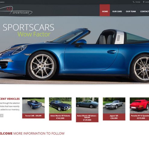 webdesign AD Sportscars