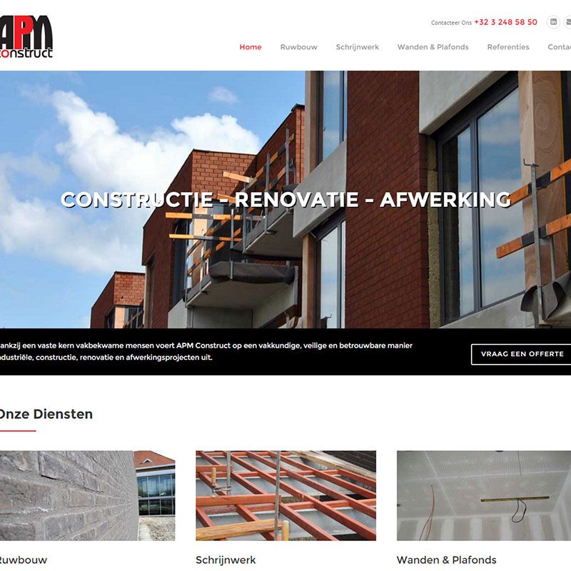 webdesign APM Construct