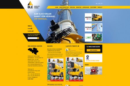 webdesign BLE kranen