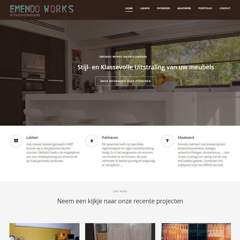 webdesign Emendo Works