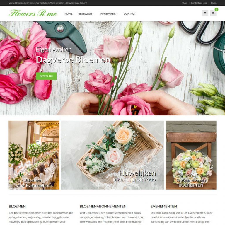 webdesign Flowers R me