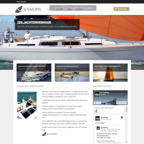 webdesign Qsailing