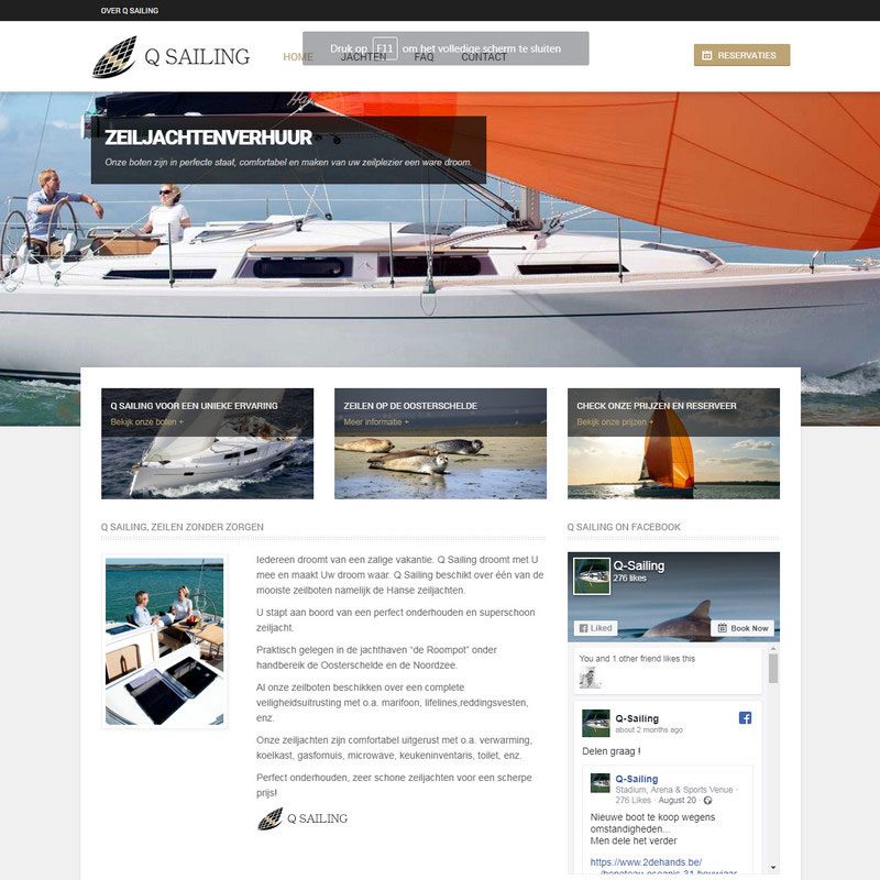 webdesign Qsailing